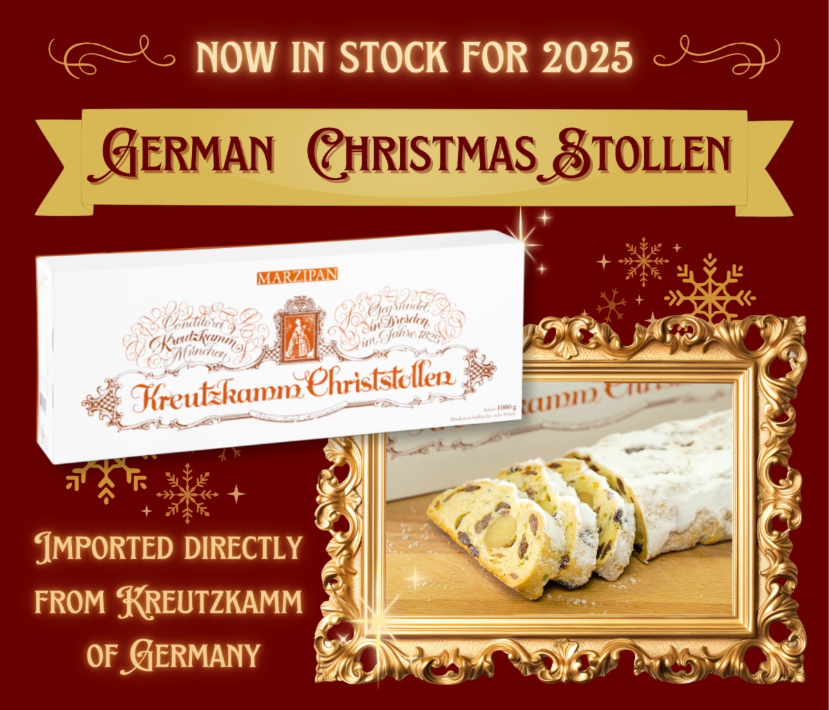 Authentic German Christmas Stollen from The Christmas Sleigh
