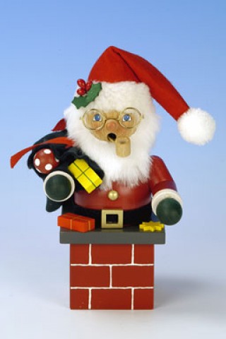 TEMPORARILY OUT OF STOCK - Christian Ulbricht Santa Claus on Chimney