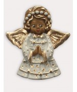 Wax Ornament Hand Painted 'Angel' 