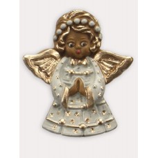 Wax Ornament Hand Painted 'Angel' 