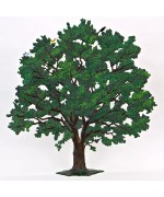 Chestnut Tree with Birds Summer Standing Pewter Wilhelm Schweizer - TEMPORARILY OUT OF STOCK