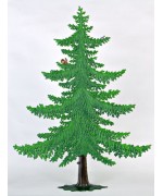 Large Summer Tree Standing Pewter Wilhelm Schweizer - TEMPORARILY OUT OF STOCK