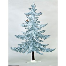 Large Winter Tree Standing Pewter Wilhelm Schweizer 