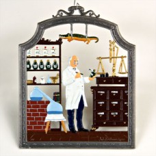 Pharmacist - Apotheke Window Wall Hanging Wilhelm Schweizer 