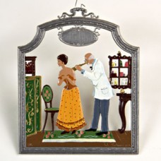 Doctor - Arzt  Window Wall Hanging Wilhelm Schweizer 