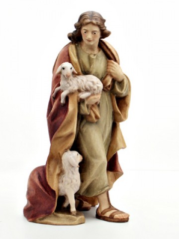 TEMPORARILY OUT OF STOCK <BR><BR>  Shepherd with Two Sheep