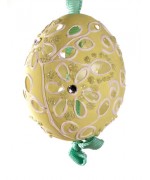 Peter Priess of Salzburg  Hand Painted Easter Egg TEMPORARILY OUT OF STOCK