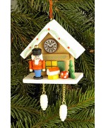 Christian Ulbricht German Ornament Cuckoo Clock with Nutcracker - TEMPORARILY OUT OF STOCK