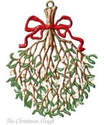 Mistletoe Christmas Pewter Wilhelm Schweizer - TEMPORARILY OUT OF STOCK