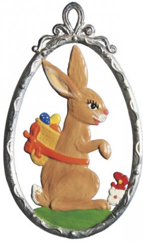 Wilhelm Schweizer Easter Oster Pewter Easter Bunny