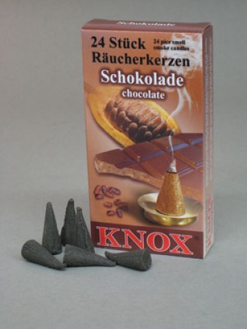 German 'CHOCOLATE' Incense Cones Raeucherkerzen 
