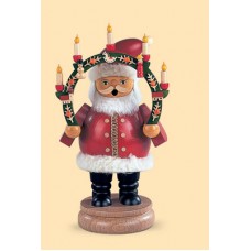 Mueller Smokerman Erzgebirge Santa with Candles - TEMPORARILY OUT OF STOCK