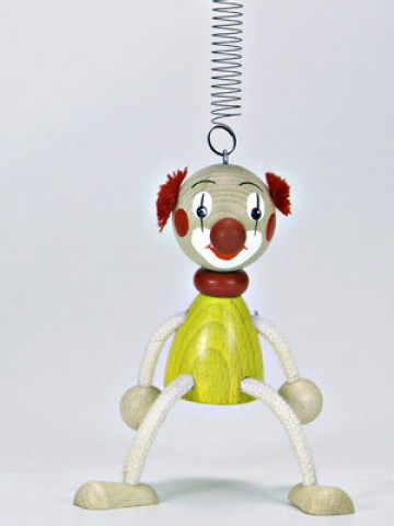 TEMPORARILY OUT OF STOCK - Little Clown GERMAN WOODY JUMPERS! 