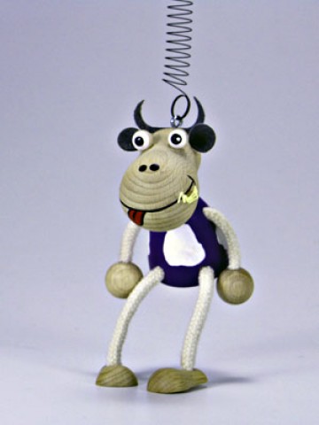 TEMPORARILY OUT OF STOCK - Little Moo Cowtoys GERMAN WOODY JUMPERS! 