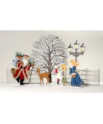 Christmas in the Park Christmas Pewter Wilhelm Schweizer - TEMPORARILY OUT OF STOCK