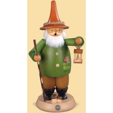 Mueller Smokerman Erzgebirge Gnome with Lantern 