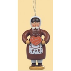 Mueller Hanging Ornaments Gingerbread Woman 