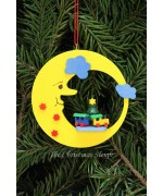 Christian Ulbricht German Ornament Train in Moon - TEMPORARILY OUT OF STOCK