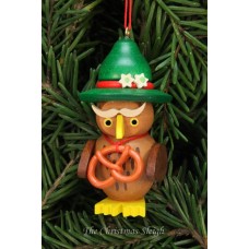 Christian Ulbricht German Ornament Bavarian Owl - TEMPORARILY OUT OF STOCK