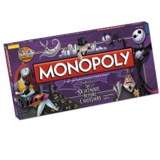 TEMPORARILY OUT OF STOCK  A Nightmare Before Christmas Monopoly 