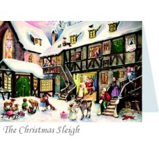 Weihnachtskarte Advent Calendar Card 