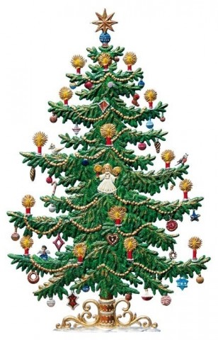 Wilhelm Schweizer Weihnachtsbaum Christmas Tree - TEMPORARILY OUT OF STOCK