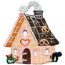 Gingerbread House Christmas Pewter Wilhelm Schweizer