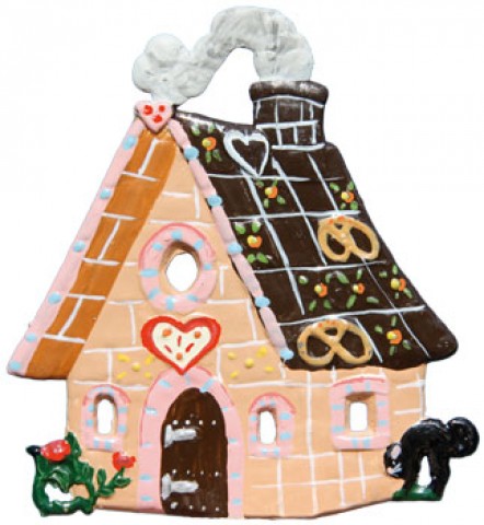 Gingerbread House Christmas Pewter Wilhelm Schweizer