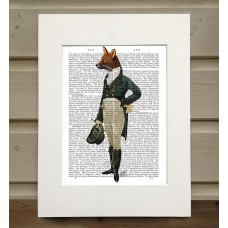 Dandy Fox FabFunky Book Print - TEMPORARILY OUT OF STOCK