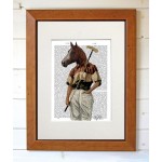 Polo Horse FabFunky Book Print - TEMPORARILY OUT OF STOCK