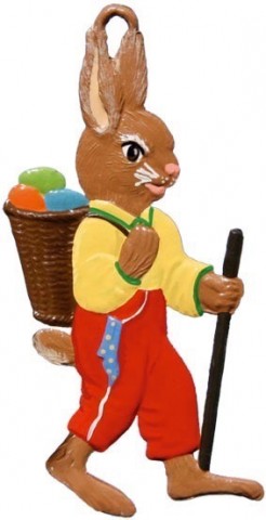 Wilhelm Schweizer Easter Oster Pewter Easter Egg Bunny
