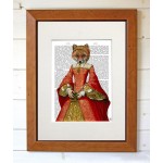 Fox Queen FabFunky Book Print - TEMPORARILY OUT OF STOCK