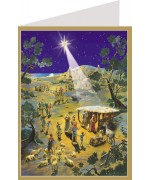 Weihnachtskarte Advent Calendar Card - LAST CALL