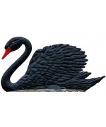 Black Swan Standing Pewter Wilhelm Schweizer