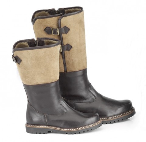 TEMPORARILY OUT OF STOCK - Dirndl + Bua Leather Winter Boots