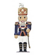 Nutcracker Soldier Christmas Pewter Wilhelm Schweizer - TEMPORARILY OUT OF STOCK