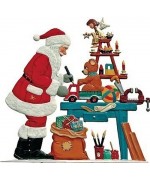 Santa's Toy Shop Anno 2002 Christmas Pewter Wilhelm Schweizer