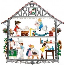 Children's House Window Wall Hanging Wilhelm Schweizer 