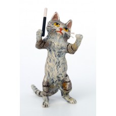 Vienna Bronze Conductor Cat