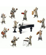 TEMPORARILY OUT OF STOCK - Vienna Bronze Cat Orchestra 