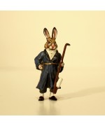 Easter Bunnies Vienna Bronze Rabbit Grandfather Miniature