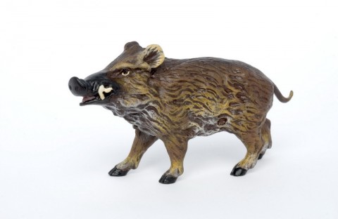 Vienna Bronze Standing Boar