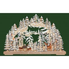 Ratags Schwibbogen - 3D Candle Arch "Deer in the Clearing" (Small)