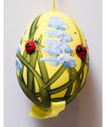Peter Priess of Salzburg Hand Painted Easter Egg 