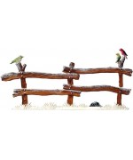 Wilhelm Schweizer Christmas Pewter Winter Fence - TEMPORARILY OUT OF STOCK