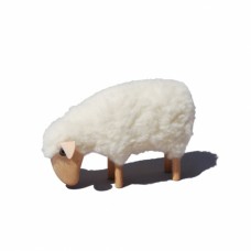 Meier White Sheep Eating - TEMPORARILY OUT OF STOCK