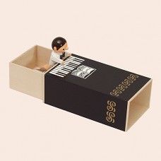 Wolfgang Werner Boy in Piano Music Box - TEMPORARILY OUT OF STOCK