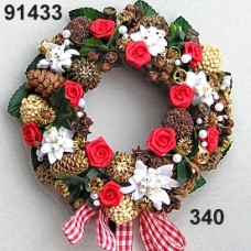 Rasp Spiced Edelweiss Wreath -- TEMPORARILY OUT OF STOCK