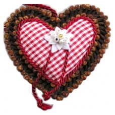 Rasp Spiced Edelweiss Heart