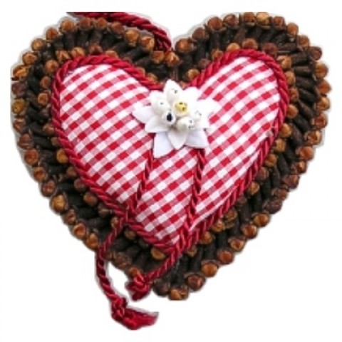 Rasp Spiced Edelweiss Heart